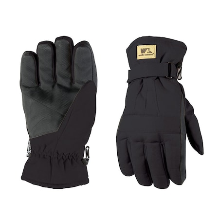 Wells Lamont Wells Lamont Men's Outdoor Winter Gloves Black L 1 pk 1075LK